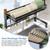 Space-Saving Over The Sink Dish Drying Rack for Kitchen Counter