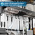 3 Tier Adjustable Length Full Stainless Steel Large Storage Kitchen Dish Rack