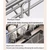 Large Dish Drying Rack, Stainless Steel Anti-Rust Dish Racks for Kitchen Counter