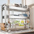 Over The Sink Dish Drying Rack, 304 Stainless Steel 2 Tier Racks