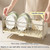 Modern Dish Drying Rack with Drainboard, Countertop Dish Rack