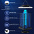 Bug Zapper Outdoor, Mosquito Zapper 2 in 1 Portable & Rechargeable Bug