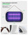 Buzbug LED Bug Zapper Indoor, 50000 H Long-Lasting LED, Energy Saving & Dual