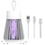Bug Zapper Indoor Outdoor – Rechargeable Mosquito Zapper and Fly Zapper