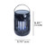 Bug Zapper Outdoor, Flying Insects Zapper Indoor,Mosquito Zapper,Fly