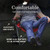 Camping Chair with Carry Bag & Cup Holder, Cooling Mesh Back with Adjustable