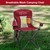 Chairs with Carry Bag & Cup Holder for Camping, Beach, Fishing, Sports, Patio, Red