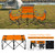 Camping Chair Set of 3, Outdoor Folding Camping Chairs for Heavy