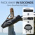 Oversized Camping Chairs for Adults - Heavy Duty Padded Outdoor Folding