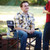 Coleman Outpost Elite Folding Camping Chair with Side Table & Cup