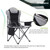 Aohanoi 2 Pack Camp Chairs for Heavy People, Outdoor Folding Camping