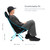 Back, Collapsible Camping Chair, Black, with Pockets