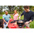 Coleman 24-Piece Enamel Dinnerware Set for Outdoor Dining