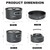 Camping Cookware Set - Lightweight Camping Pots and Pans