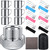 Camping Cookware Mess Kit Polished Stainless Steel Dishes Camping Utensils