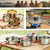 Portable 18/8 Stainless Steel Camping Cookware Set 11 Pcs - Nesting Design