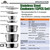 Camping Cookware Set Stainless Steel Outdoor Nesting Cooking Mess Kit