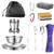 Camping Mess Kits Stainless Steel Utensils Camping Dinnerware Kit Boy Scout Dishes Set Girl