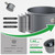 Camping Cookware Set Mess Kit for Backpacking Gear, Camp