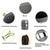 Camping Cookware Mess Kit, Portable Camp Stove Pots and Pans