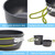 Camping Cookware Mess Kit, Portable Camp Stove Pots and Pans