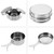 Camping Cooking Set, Backpacking Camping Cookware Mess Kit, 4Pcs