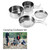 Camping Cooking Set, Backpacking Camping Cookware Mess Kit, 4Pcs