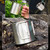 Camping Mess Kit for 1 Person, Reusable Camping Dish Set, Polished 304 Stainless Steel