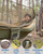 Hammock Camping with Rain Fly Tarp and Net, Portable Camping Hammock Double Tree