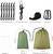 Camping Hammock with Rain Fly Tarp and Mosquito Net Tent Tree Straps