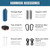 Professional Camping Hammock with Mosquito Net, Lightweight Portable