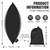 Camping Hammock 500lbs Portable Lightweight Single or Double