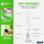 H2O X5 Steam Mop & Handheld Steam Cleaner | 5-in-1 Floor Steamer | Hardwood, Tile & Laminate Cleaner