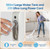 Steam Mop All-in-one Multi-Functional Powerful Steam Cleaner, Handheld Detachable Floor Steamer with 2 Steam Level