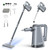 FEPPO Steam Mop & Detachable Handheld Steam Cleaner for Home and Floor Cleaning, 15s Heat-Up