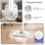 Steam Cleaner, 6 in1 Rotated Steam Mop Cleaner with 2 Modes, 2 Microfiber Pads, 400ML Removable Tank, 23FT Power Cable