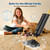 NEWBULIG Steam Mop for Hardwood/Tile/Carpet, Lightweight Steamer Cleaner for Floor Cleaning