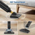 NEWBULIG Steam Mop for Hardwood/Tile/Carpet, Lightweight Steamer Cleaner for Floor Cleaning