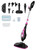 14-in-1 Steam Mop, 1550W Detachable Handheld Steam Cleaner for Floor Cleaning, 16.4 FT Cord, 2 Washable Pads