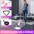 Steam Mop & Detachable Handheld Steamer 2-in-1 Design, 20s Fast Heat-Up, 16FT Power Cord, 10-in-1 Multi-Purpose Steam Cleaner for Hardwood Floors