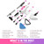 Steam Mop & Detachable Handheld Steamer 2-in-1 Design, 20s Fast Heat-Up, 16FT Power Cord, 10-in-1 Multi-Purpose Steam Cleaner for Hardwood Floors