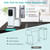 Countertop Reverse Osmosis Water Filter, Alkaline Remineralization 300 GPD 6 Stage Purification
