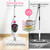 12-in-1 Steam Mop Cleaner, 15-Sec Fast Heat-Up, 1200W Floor Steamer with Double-Sided Pads, Removes 99.99% Stubborn Stains for Hardwood Floors