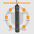 2 Pack Power Strip Surge Protector - 5 Widely Spaced Outlets 3 USB Charging Ports, 1875W/15A 6Ft Braided Extension Cord