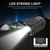 Camping Lantern 5000mAh Solar Hand Crank Telescopic LED Flashlight USB Charger for Power