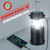 4-Pack Solar Camping Lanterns,Rechargeable LED with USB/Solar/AA Battery,Magnetic Base,Hanging