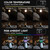 Telescopic Camping Lights, Rechargeable Camping Lights with Stand,12000mAh Collapsible Camping
