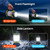 2 Pack LED Camping Lantern Flashlight Rechargeable, Consciot Portable Torch