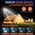 12000mAh Camping Lights 2Pack, 42W Tent Light Rechargeable, Flashlight