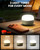 Glocusent Camping Lights Rechargeable, 5000mAh 120H Runtime, Led Camping Lantern